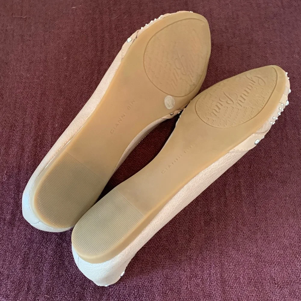 Gianni Bini Studded Ballet Flats - Picture 9 of 10